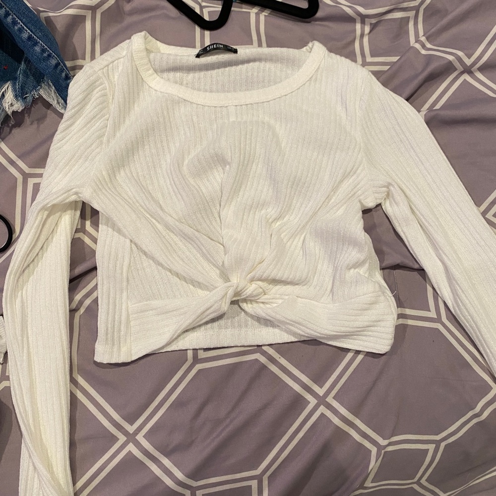 shein  cropped sweater
